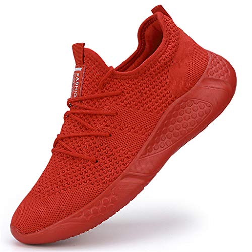 BUBUDENG Herren Schuhe Laufschuhe Sportschuhe Sneaker Straßenlaufs...