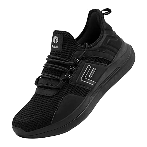 FitVille Extra Weite Laufschuhe Herren Dämpfung Straßenlaufschuhe...