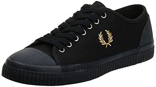 Fred Perry Herren Hughes Sneaker Black - Champagne 44 EU...