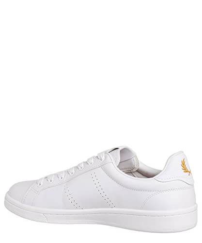 Fred Perry Lederturnschuhe B721 weiß...