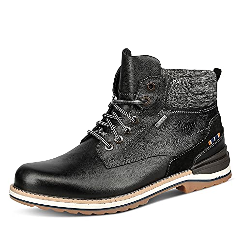 FRETZ men Herren Cooper Bootsschuh, schwarz, 44 EU...