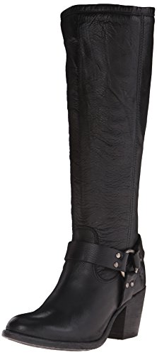 FRYE Damen Tabitha Harness Tall Harness Stiefel, Schwarz (schwarz),...