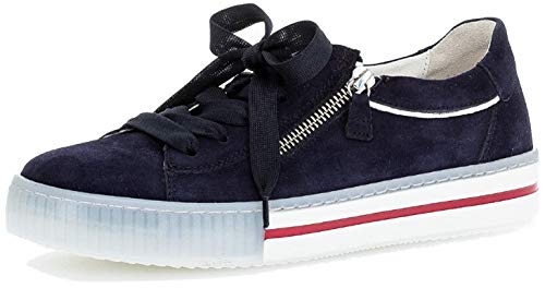 Gabor Damen Sneaker, Frauen Low-Top Sneaker,Best Fitting,Reißversc...