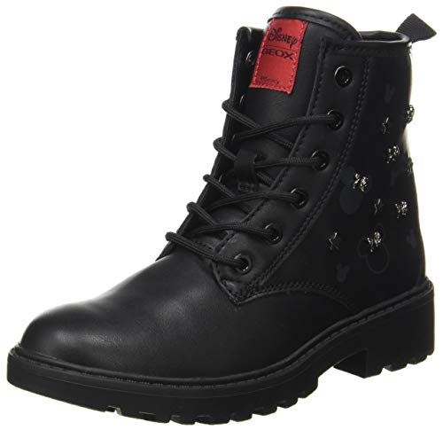 Geox Mädchen J Casey Girl D Stiefeletten, Schwarz, 35 EU...