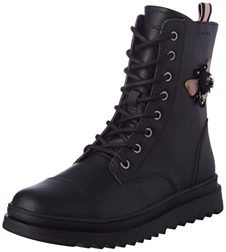 Geox Mädchen J Gillyjaw Girl A Stiefeletten, Schwarz, 35 EU...