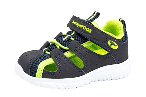 KangaROOS Unisex Kinder Ki-rock Lite Ev Sneaker, Grün Blau, 23 EU...