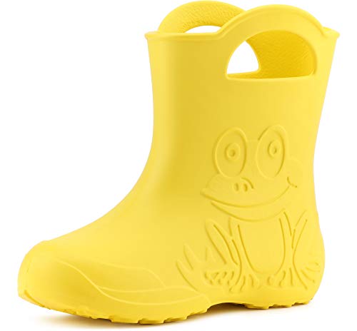 Ladeheid Eva Kinder Jungen Mädchen Gummistiefel Regenschuhe LA-CA-...