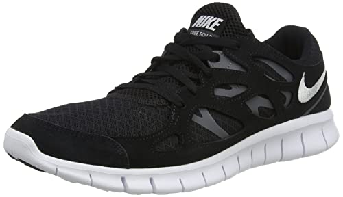 Nike Herren Free Run 2 Laufschuh, Black White Dark Grey, 44 EU...