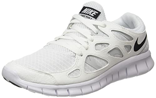 Nike Herren Free Run 2 Laufschuh, White Metallic Gold Wolf Grey, 41...