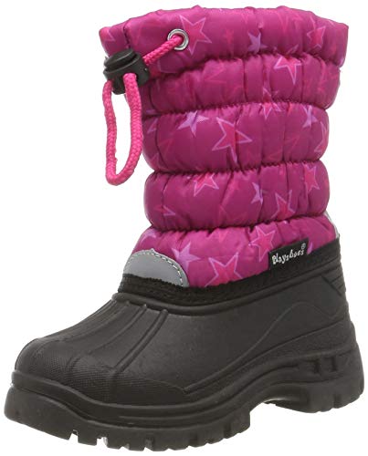 Playshoes Unisex Kinder Winter-Bootie Gefütterte Winterstiefel mit...