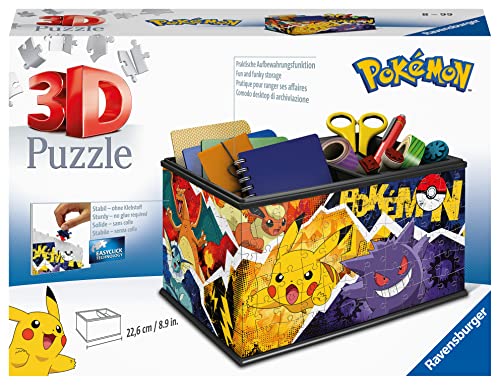 Ravensburger 3D Puzzle 11546 - Aufbewahrungsbox Pokémon - 216 Teil...