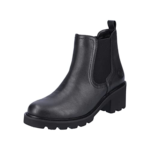 Remonte Damen D0A70 Chelsea-Stiefel, schwarz schwarz   01, 44 EU...