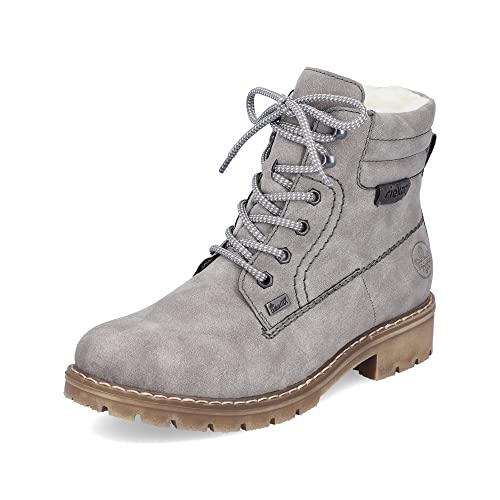 Rieker Damen Schnürstiefeletten Y9125, Frauen Stiefeletten,Kurzsti...