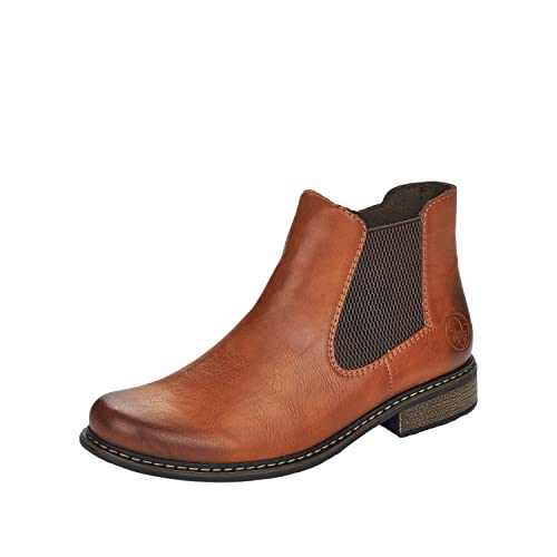 Rieker Z4994-24, Damen Chelsea Boots, Braun (cayenne brown 24), 42 ...