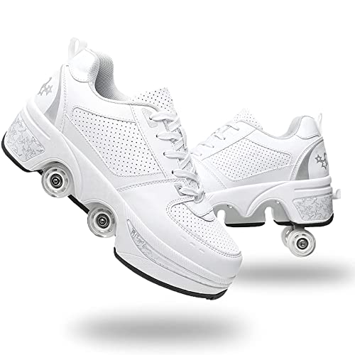 Roller Skate Shoes Rollschuhe Schuhe Mit Rollen Skateboardschuhe,In...