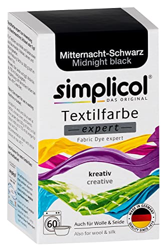 simplicol Textilfarbe expert Mitternacht-Schwarz 1718 - Zum Umfärb...