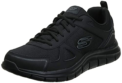 Skechers Herren Track-Scloric Sneaker, Schwarz (Black 52631-Bbk), 4...