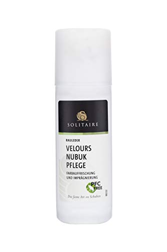 Solitaire Velours Nubuk Pflege 75 ml Schuhpflegeprodukt, Dunkelblau...