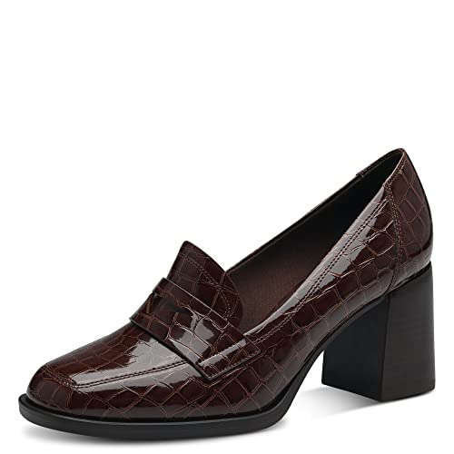 Tamaris Damen 1-1-24438-41 Oxford, Brown Croco, 38 EU...