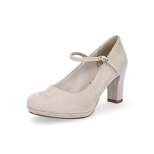 Tamaris Damen 1-1-24494-41 Pumps, Ivory Comb, 41 EU...