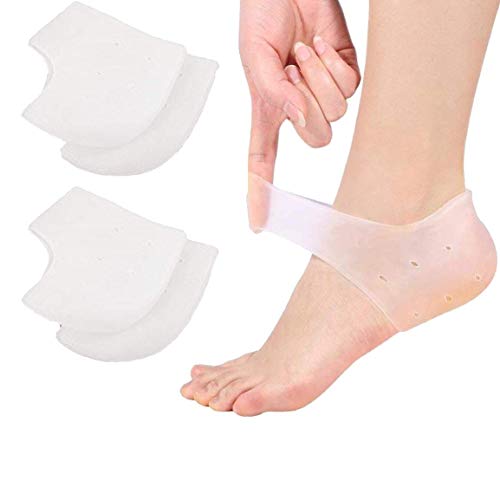 VivoFoot 2 Paar Fersenschutz aus Gel, Einlagen bei Plantarfasziitis...