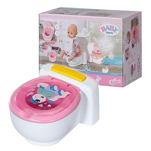 Zapf Creation 828373 BABY born Bath Toilette mit Geräuschfunktion ...