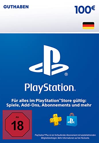 100€ PlayStation Store Guthaben | PSN Deutsches Konto [Code per E...