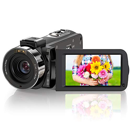 1080P Videokamera, IR Nachtsicht Camcorder 36 Megapixel 16X Digital...