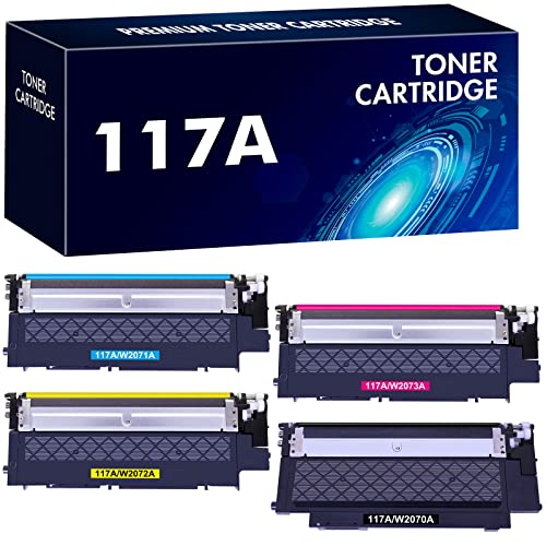 117A Toner Color Laser 179fwg: 4-Pack Kompatibel für HP 117A Toner...