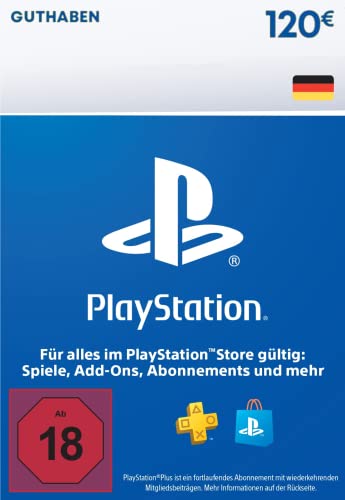 120€ PlayStation Store Guthaben | PSN Deutsches Konto [Code per E...