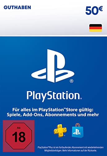 50€ PlayStation Store Guthaben | PSN Deutsches Konto [Code per Em...