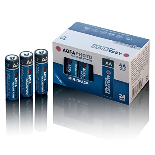 AGFAPHOTO Alkaline Batterien 1,5 Volt | Mignon AA Batterien 24 Stü...