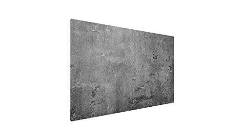 ALLboards Metallische Magnettafel BETONMAUER ZEMENTMAUER ZEMENT 60x...