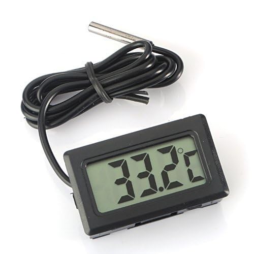 ARCELI Digital LCD Thermometer Temperaturüberwachung mit externer ...