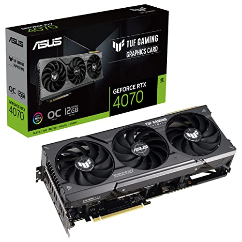 ASUS TUF Gaming GeForce RTX 4070 Ti 12GB GDDR6X OC Edition Gaming G...