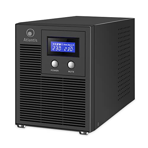 Atlantis A03-HP3003P Pure Sinuswelle 2000VA 1400W Line Interactive,...