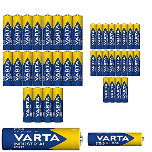 Balisia-Set Varta Batterie 20er Set AA Mignon 20 x AAA Micro Alkali...