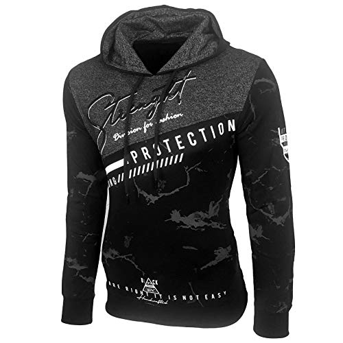 Baxboy Herren Pullover Hoodie Sweatjacke Longsleeve Sweatshirt Jack...