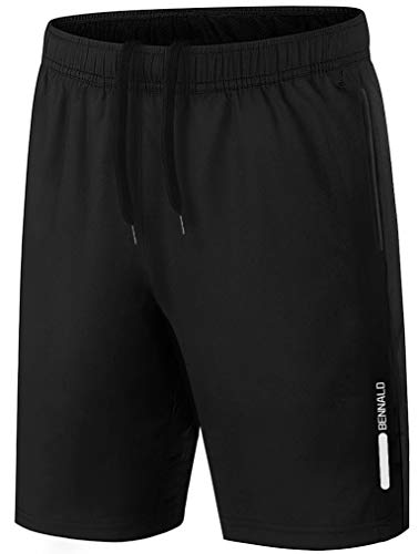 BENNALD Shorts Herren Sport Sporthose Herren Kurz Jogginghose Kurze...