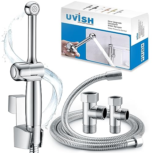 Bidet Handbrause für Toilette Messing Bidet Sprayer, Uvish Bidet A...