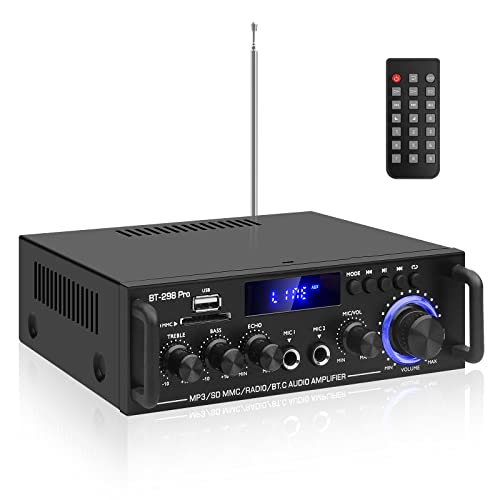 BT-298Pro HiFi Stereo Verstärker 50W+50W Max. 600W Ausgangsleistun...