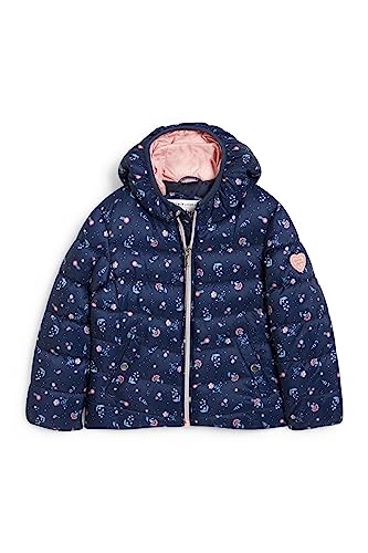 C&A Kinder Mädchen Steppjacke Regular Fit Bedruckt Polyester dunke...