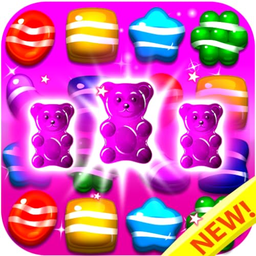 Candy Gummy Bears 2018 - Match 3 Puzzle Games Free! Play the Legend...
