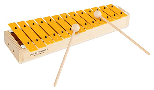 Classic Cantabile GS-13 Glockenspiel - Kleines Alt-Glockenspiel fü...