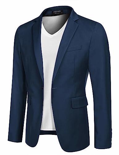 COOFANDY Herren Sakko Sportlich Freizeit Blazer Anzugjacke Herrensa...