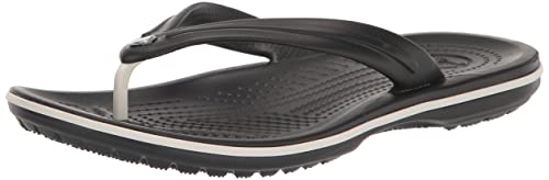 Crocs unisex-adult Crocband Flip Flip-Flop, Black, 43 44 EU...