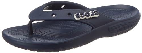 Crocs Unisex Classic Flip Flops, navy, 43 44 EU...