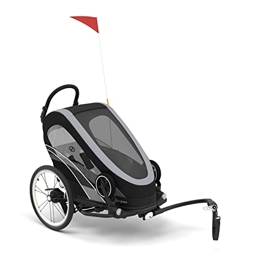 Cybex 2-in-1 Fahrradanhänger ZENO Bike, Als Kinderwagen umwandelba...