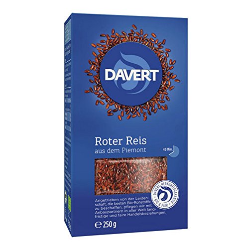 Davert Roter Piemont-Reis, natur (250 g) - Bio...