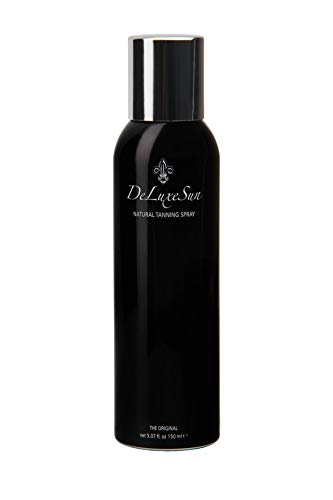 DeLuxeSun Pflanzliches Selbstbräuner Spray, 150 ml, Natural Self T...